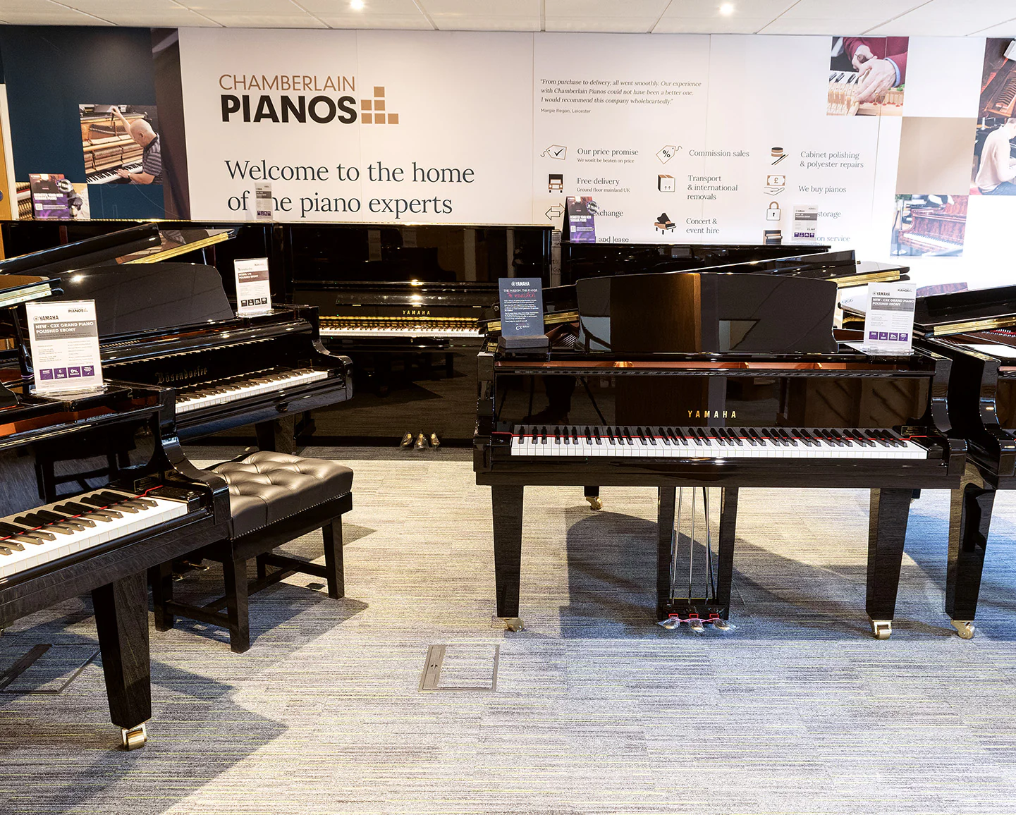 Photo of Chamberlain Music's shop